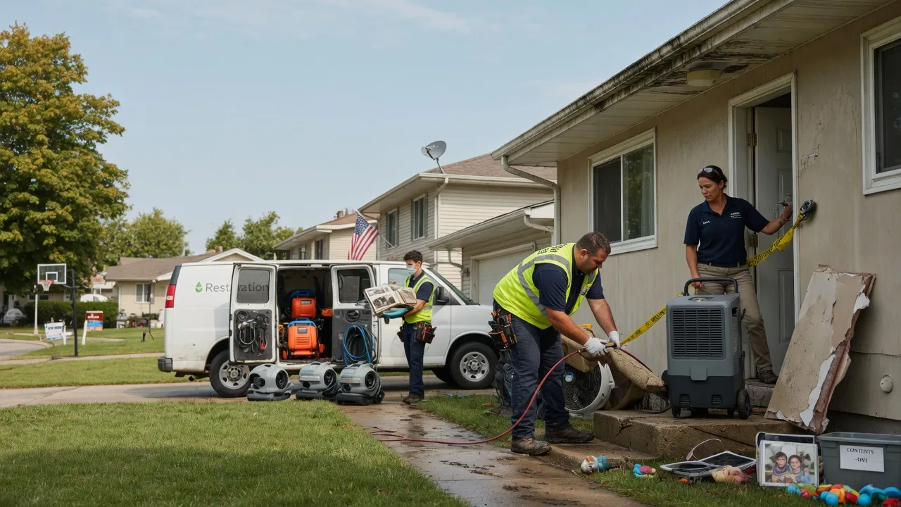 Water Damage Restoration in Taylorsville, IN near me